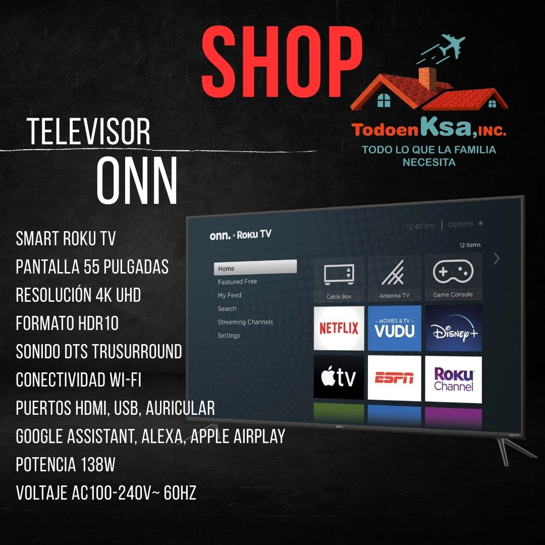 Smart TV 55'' 4K UHD foto 2