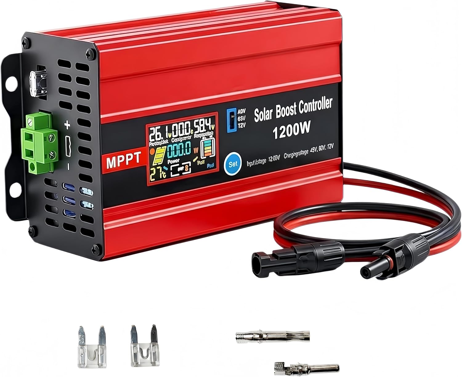 Controlador de carga solar MPPT para triciclos foto 1