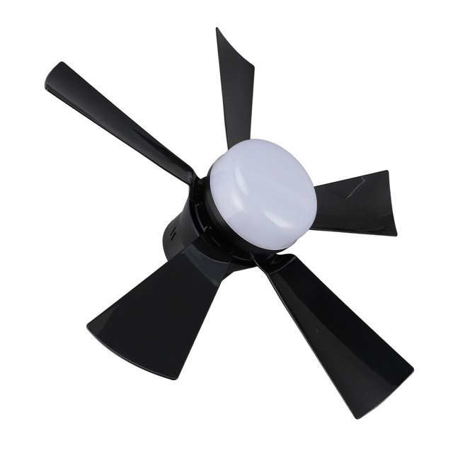Ventilador de techo compacto con luz LED integrada foto 2