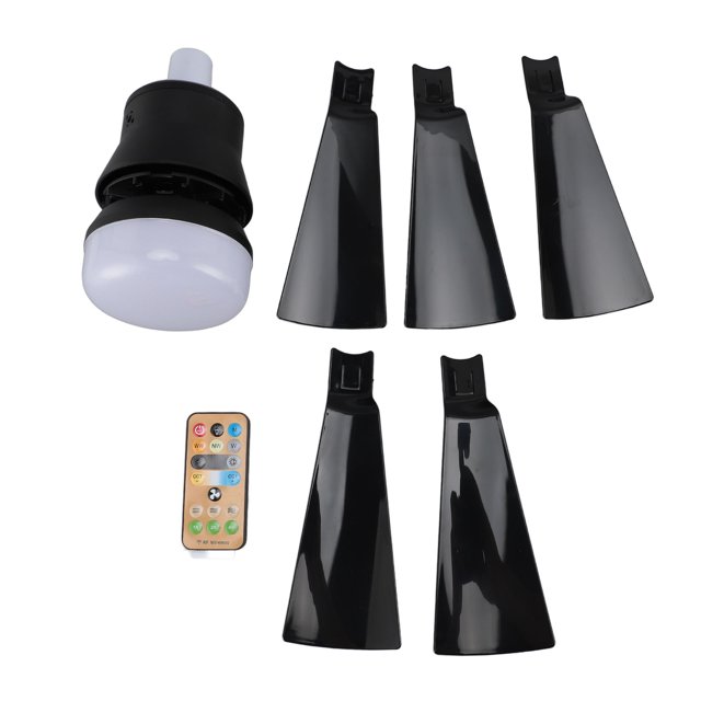 Ventilador de techo compacto con luz LED integrada foto 1