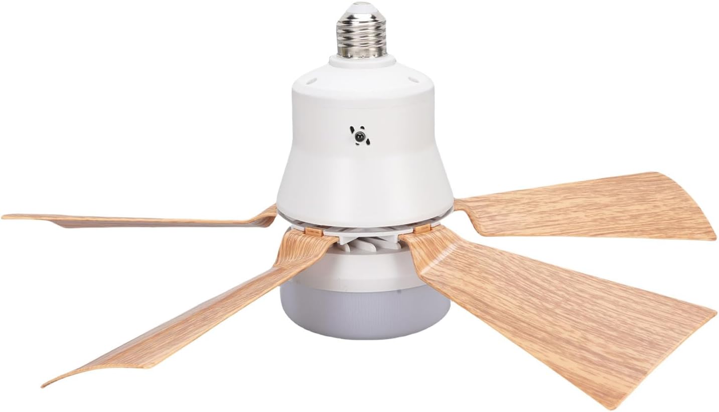 Ventilador de techo con luz LED de 20,5 pulgadas foto 1