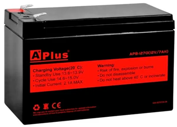 Batería APlus APB-1270 (12V/7Ah) foto 1