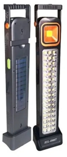 Lámpara recargable LED solar Haoerliang HEL-6866T foto 1