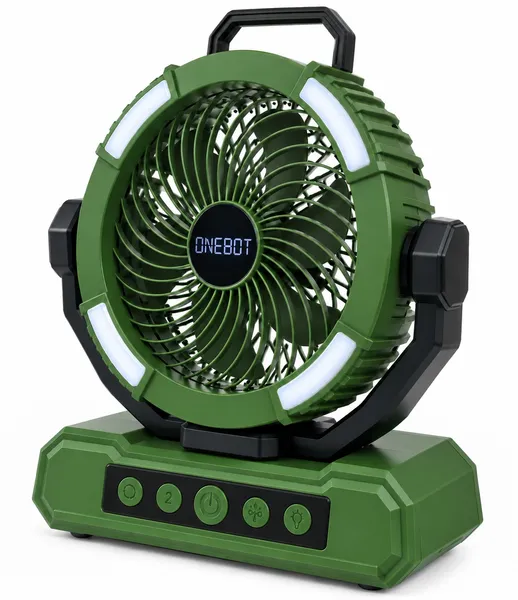 Ventilador recargable foto 1