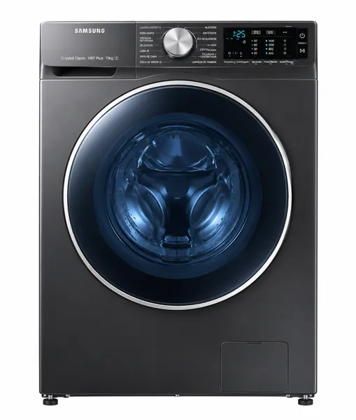 Lavadora Samsung de carga frontal con vapor foto 1